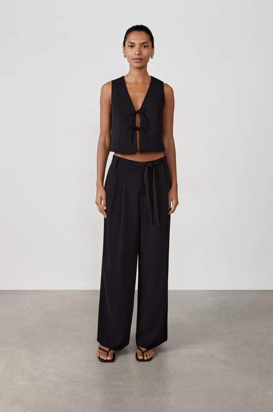 Pantalon fluide large;${refinementColor}