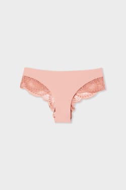 Hipster in microfibre and lace;${refinementColor}