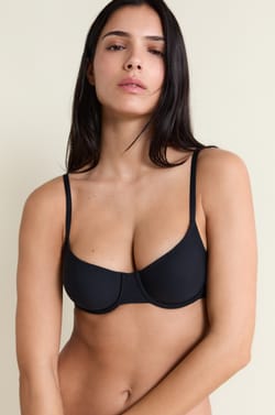 Soutien-gorge corbeille en microfibre;${refinementColor}