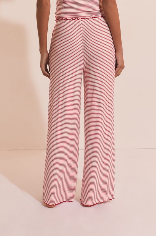 Pantalon de pyjama &agrave; rayures;${refinementColor}