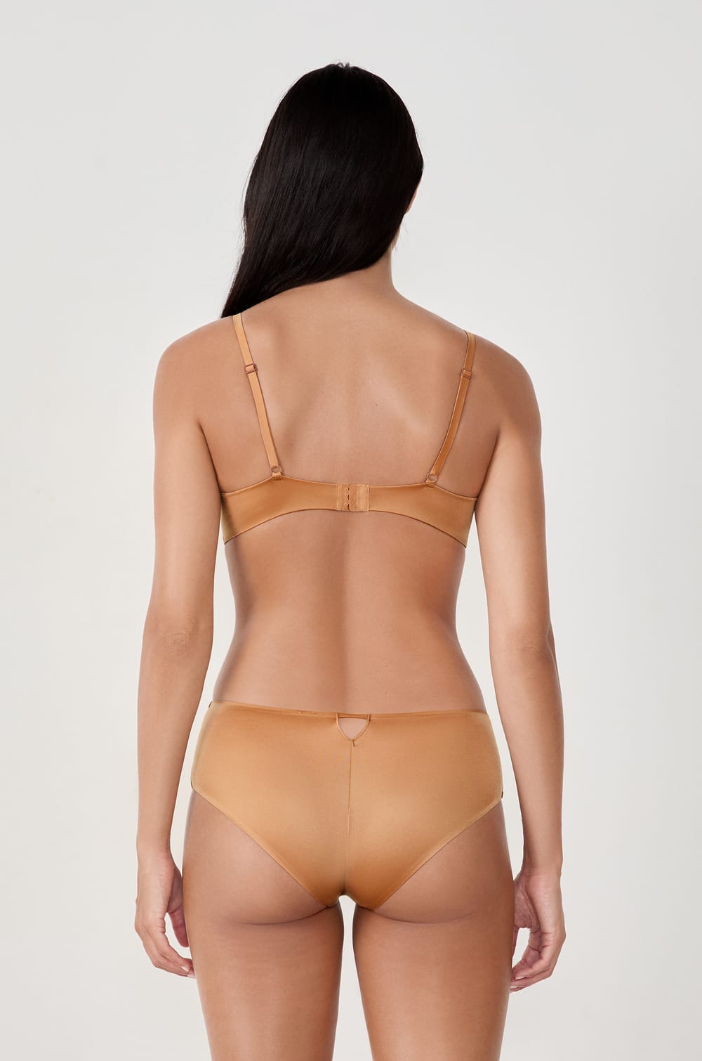 Wireless Triangle Bra;${refinementColor}