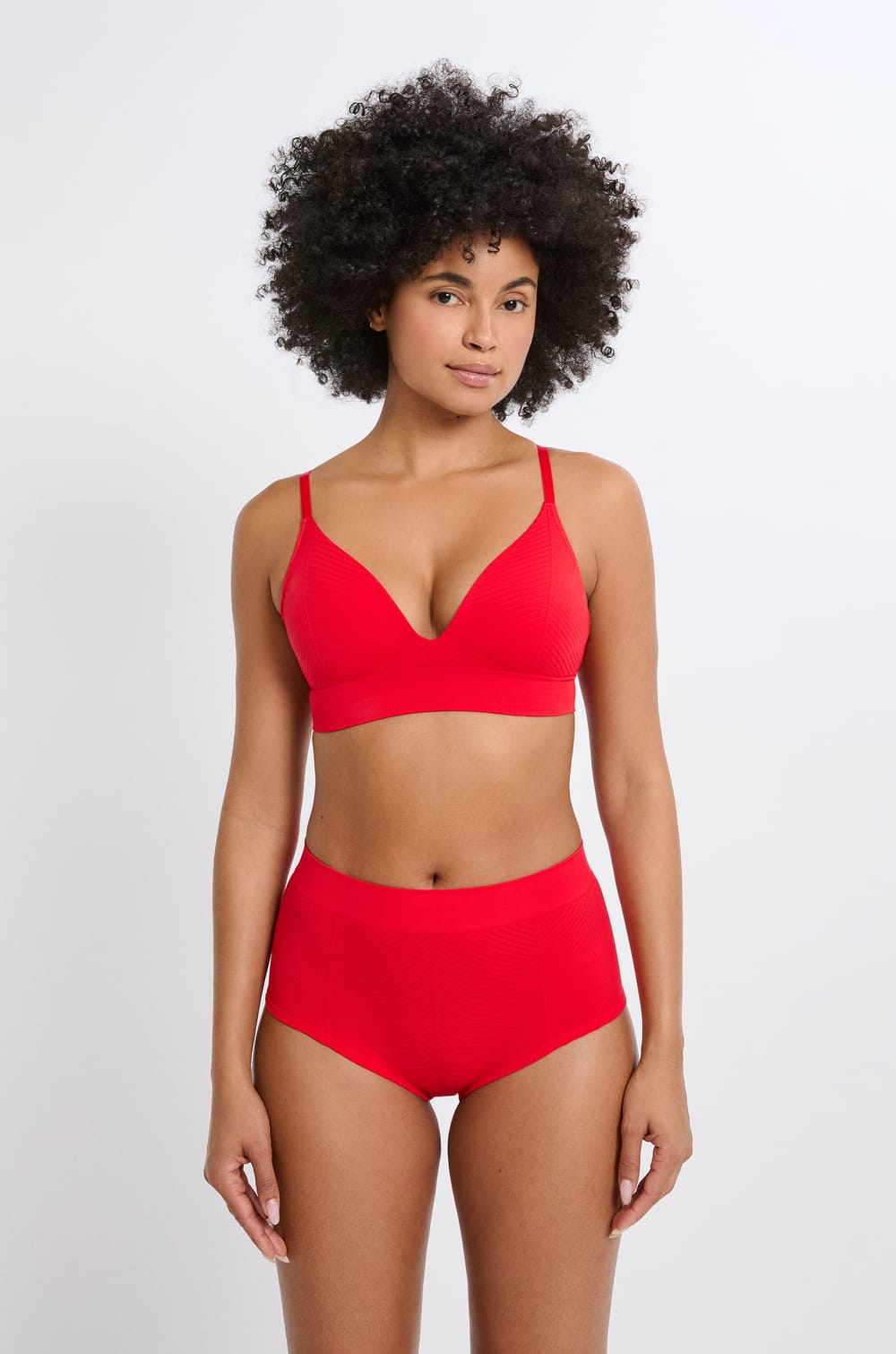 Shorty tanga taille haute;${refinementColor}