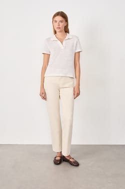 T-shirt polo manches courtes;${refinementColor}