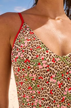 Badpak met luipaardprint;${refinementColor}