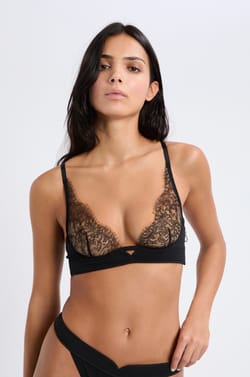 Bra No. 7 - The Unlined Lace Contour Bra;${refinementColor}