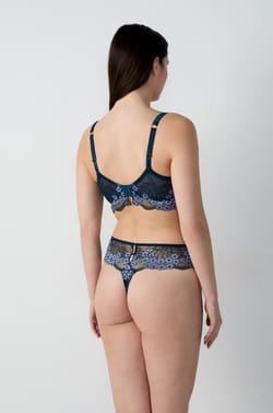 Bra No. 9- Floral Embroidery Balconette;${refinementColor}