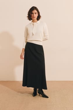 Pull manches longues avec lien &agrave; nouer;${refinementColor}