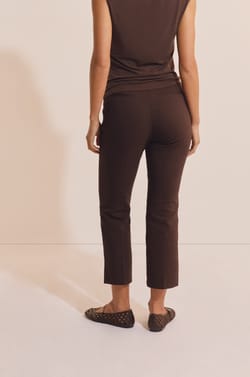 Pantalon avec coton;${refinementColor}