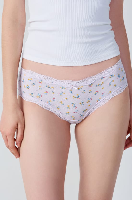 Hipster imprim&eacute; en pointelle;${refinementColor}