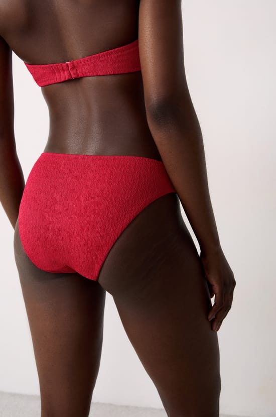 Glittery bikini bottom brief;${refinementColor}