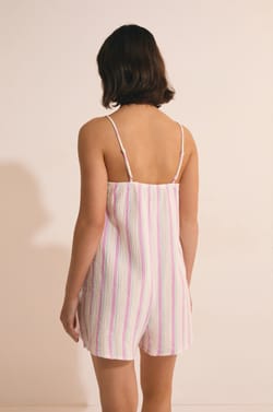 Combishort en coton;${refinementColor}