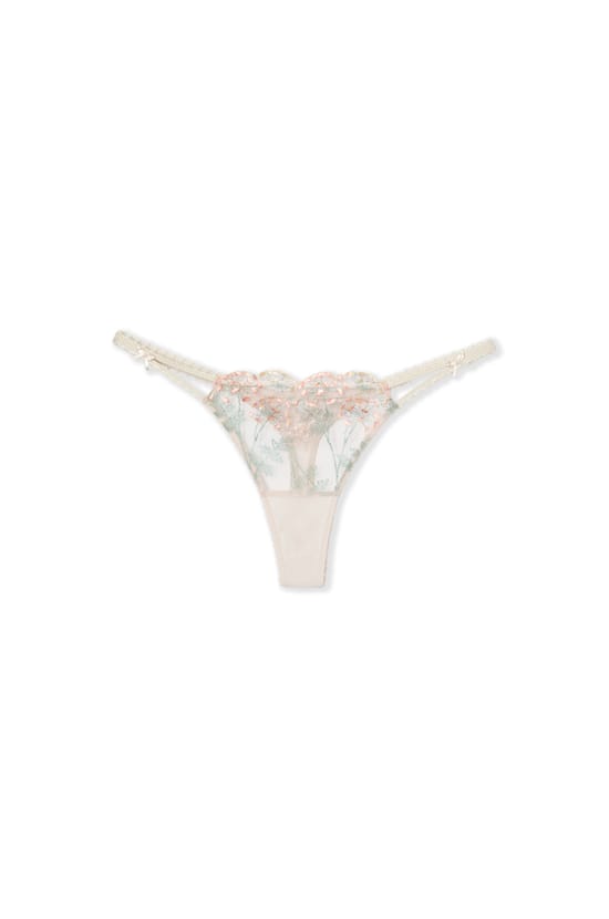 Embroidered Thong;${refinementColor}