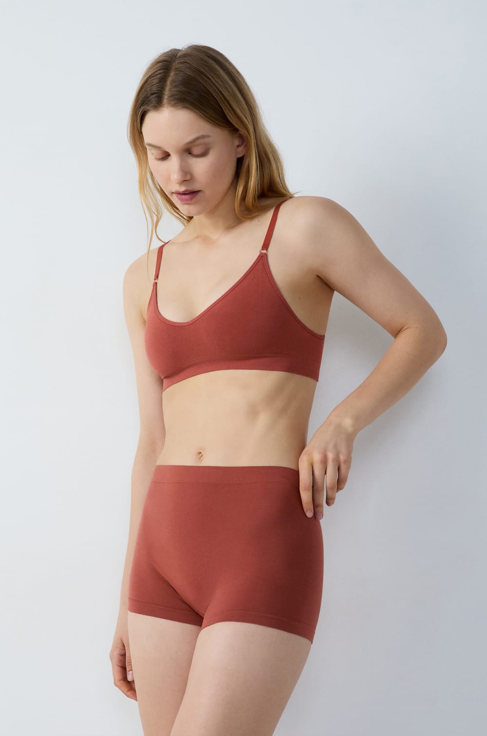 Short boyleg confort optimal en coton ;${refinementColor}