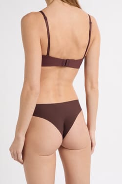 Tanga high leg en microfibre;${refinementColor}