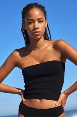 Stretchy bandeau/skirt;${refinementColor}