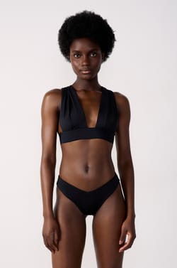 Brazilian High Leg Bikini Bottom;${refinementColor}