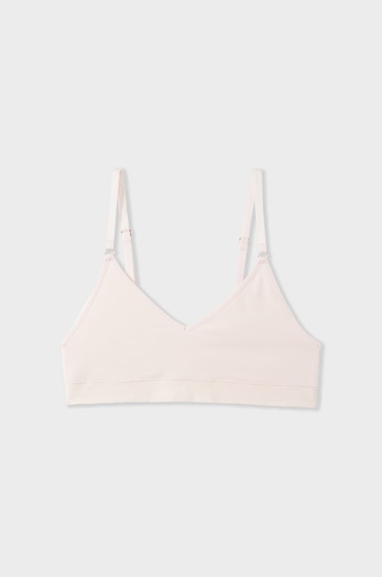 Optimal comfort cotton bralette;${refinementColor}