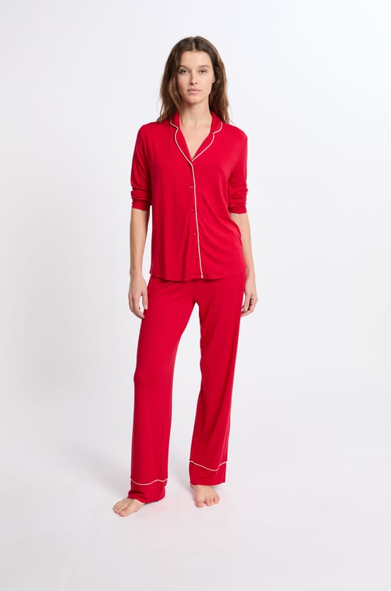 Pyjama 2 pièces manches longues;${refinementColor}