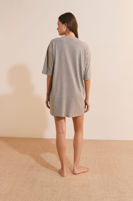 Chemise de nuit en coton;${refinementColor}