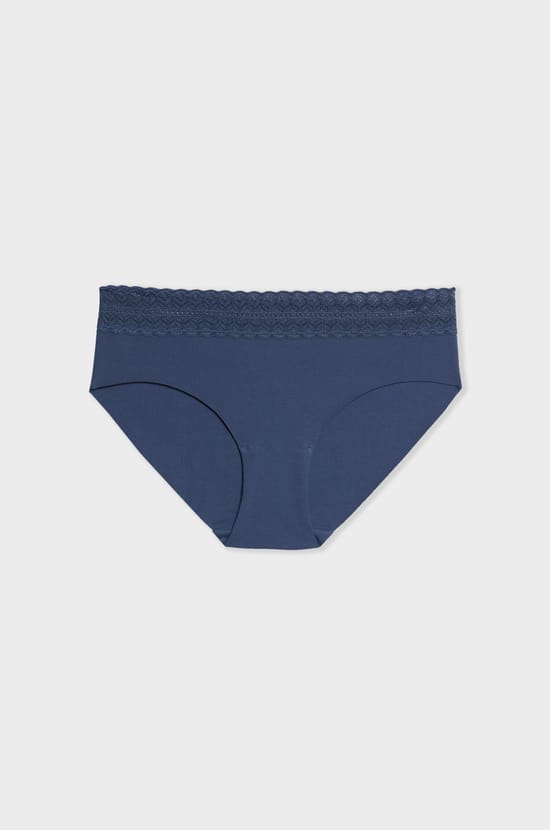 Seamless Cotton Cheeky Panty;${refinementColor}