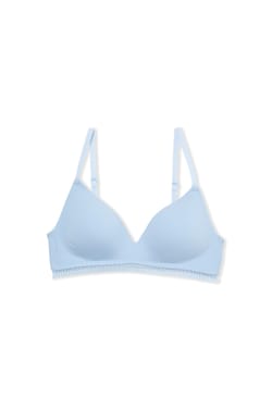 Soutien-gorge sans armatures coques fines en coton biologique;${refinementColor}