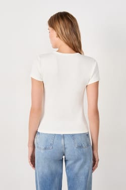 Short-sleeved cotton T-shirt;${refinementColor}