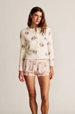 Short bloomer &agrave; motif fleuri;${refinementColor}