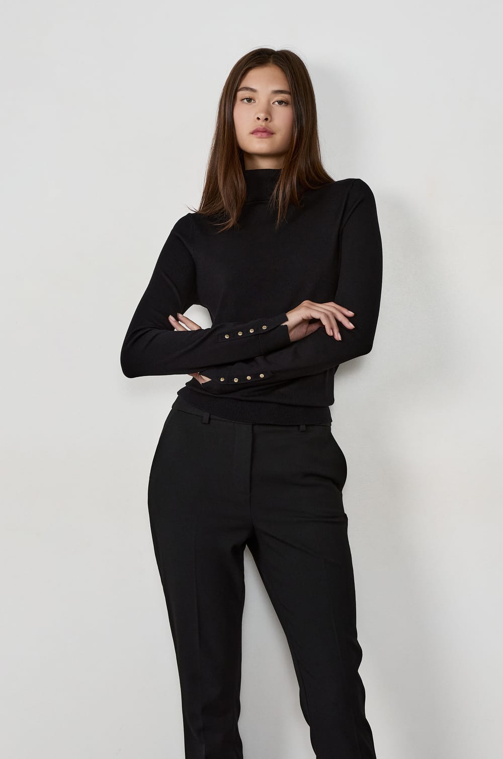 Turtleneck Sweater;${refinementColor}