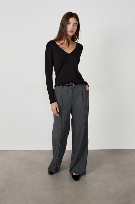 Pantalon large;${refinementColor}
