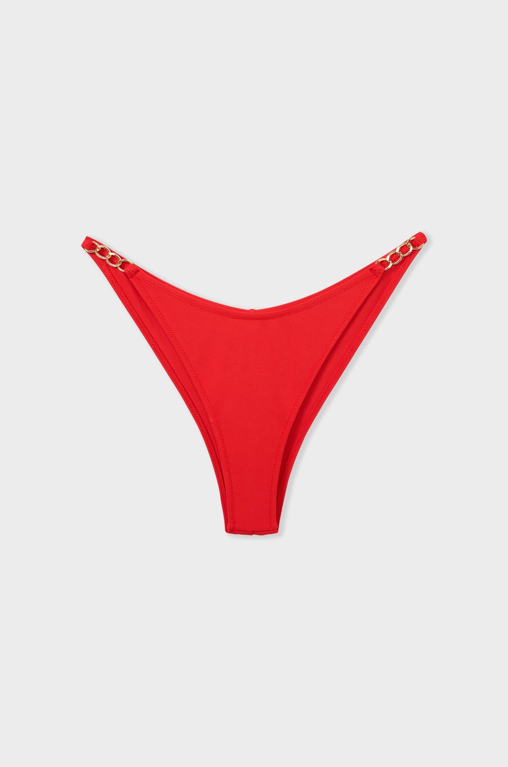 Brazilian Bikini Bottom With Jewel Details;${refinementColor}