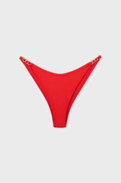 Brazilian Bikini Bottom With Jewel Details;${refinementColor}