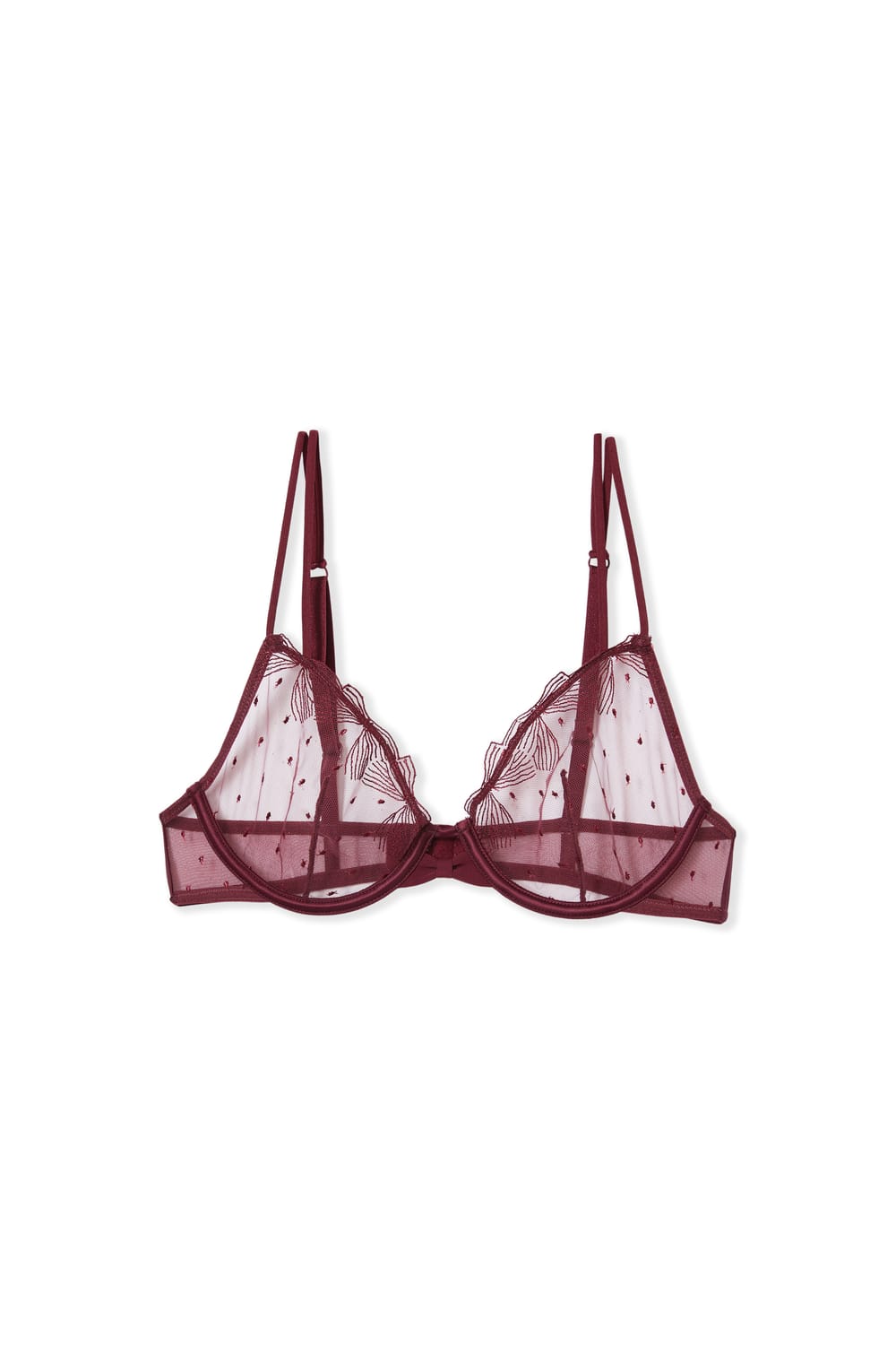 Soutien-gorge sans coques en broderie;${refinementColor}