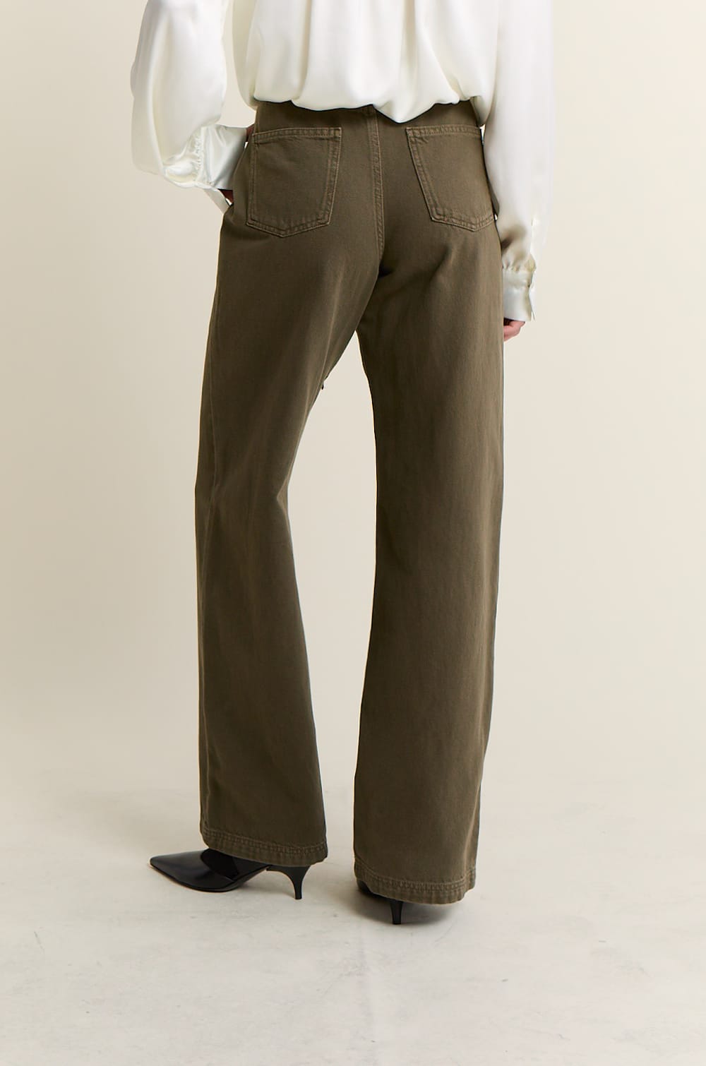 Trousers with Cotton Drawstring;${refinementColor}