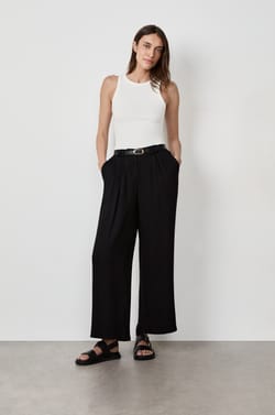 High Neck Tank Top;${refinementColor}