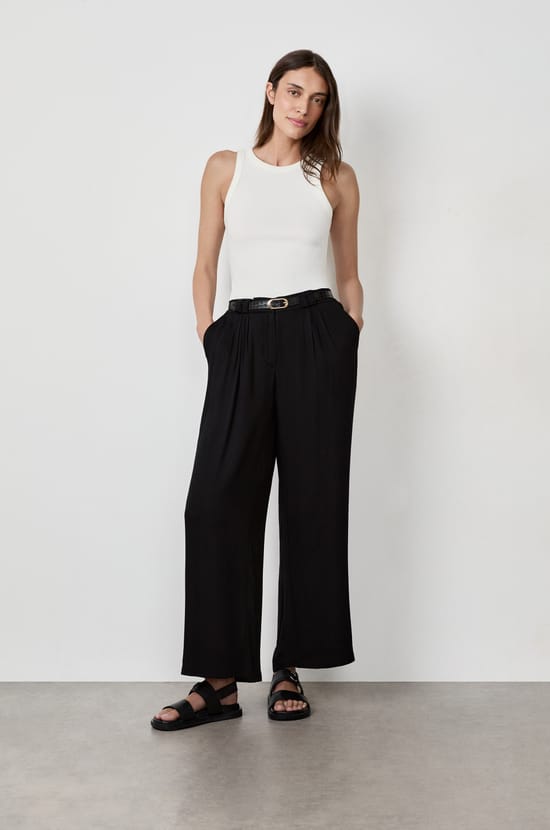 Débardeur côtelé en coton;${refinementColor}
