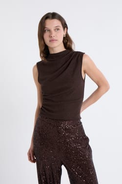 top col montant sans manche irisé;${refinementColor}