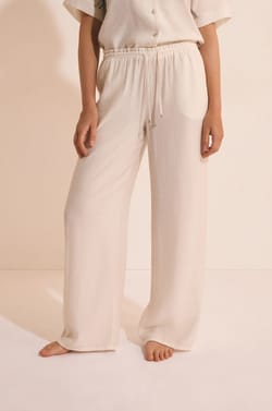 Pantalon de pyjama &eacute;lastiqu&eacute;;${refinementColor}