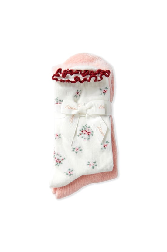 Lot de 2 paires de chaussettes avec coton;${refinementColor}