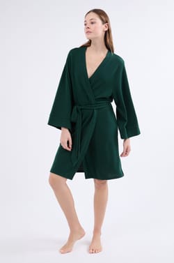 Kimono mit Samt-Effekt;${refinementColor}
