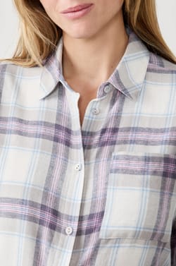Chemise de pyjama à carreaux;${refinementColor}