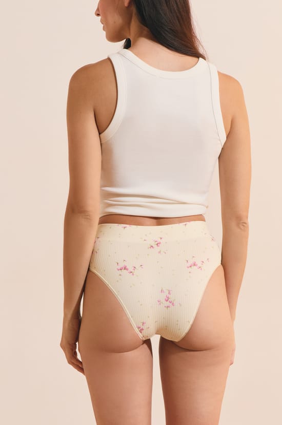 Culotte midi &agrave; motifs;${refinementColor}