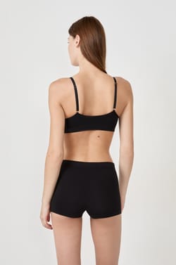 Seamless Boyshort in Organic Cotton;${refinementColor}