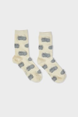 Chaussettes à motifs chats Coucou Suzette;${refinementColor}