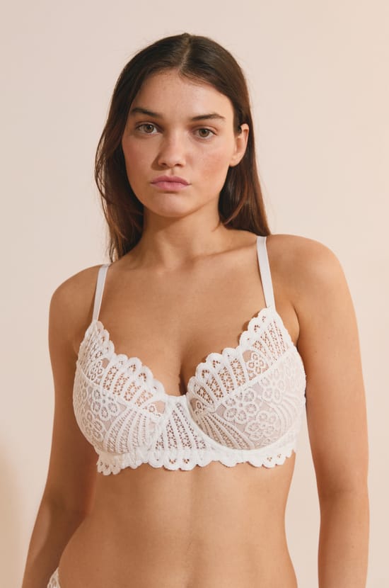 Soutien-gorge minimizer en dentelle;${refinementColor}