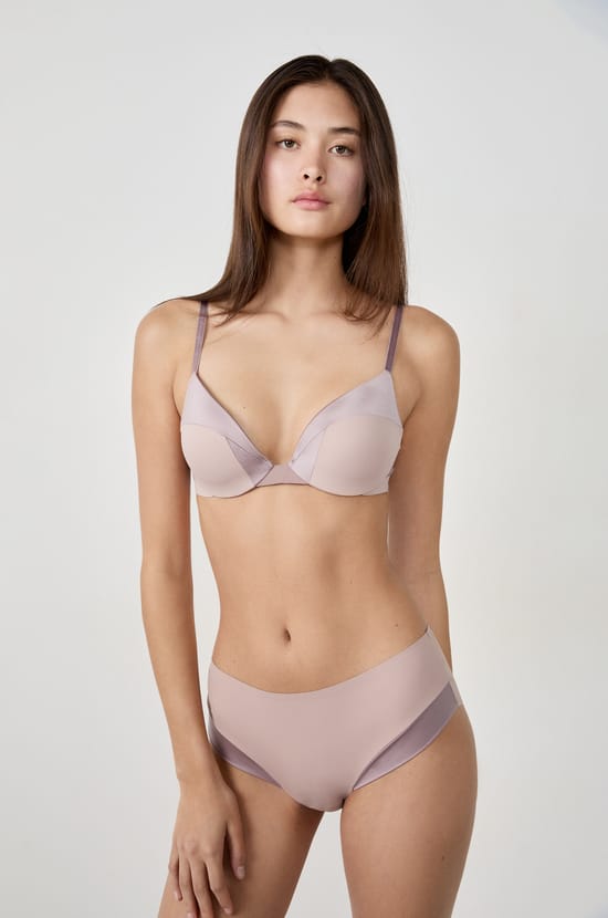 Satin Microfibre Boyshort;${refinementColor}