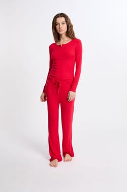 T-shirt de pyjama manches longues;${refinementColor}