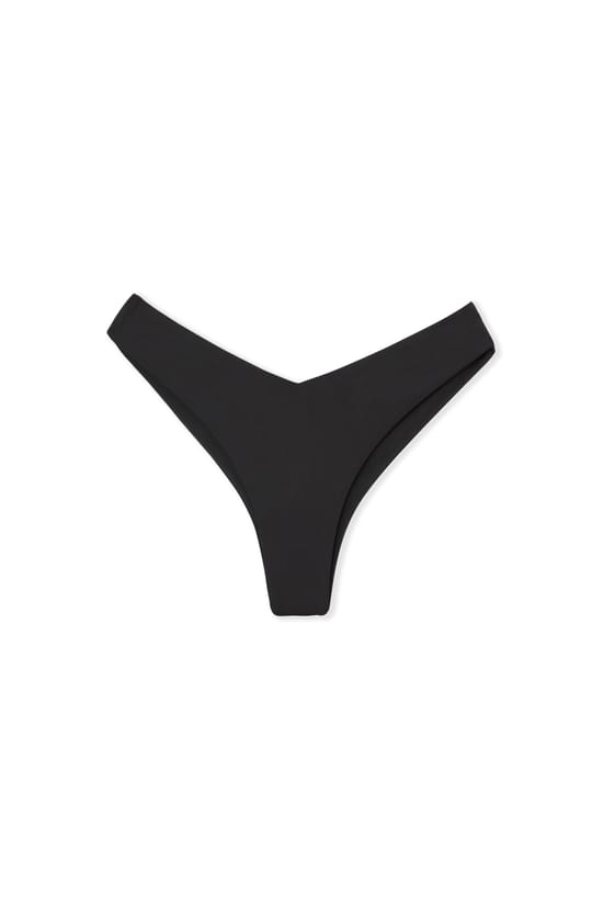 High-Waist Brazilian Bikini Bottom;${refinementColor}