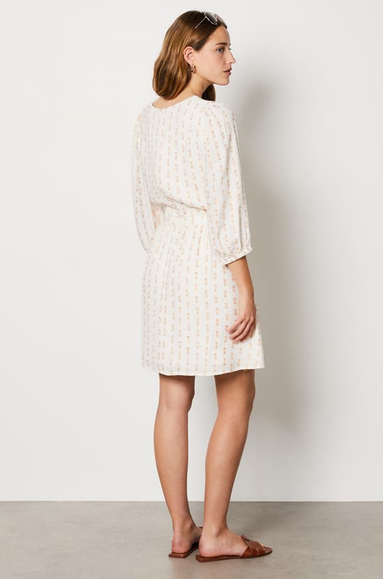 Sequinned Short Dress;${refinementColor}