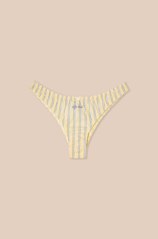 Tanga en coton;${refinementColor}