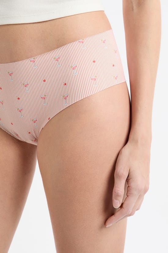 Hipster aus nahtloser Mikrofaser mit Print;${refinementColor}